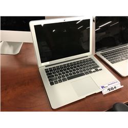 APPLE MACBOOK AIR 13'', EARLY 2015 WITH CORE I5 PROCESSOR, SSD, SPECS UNKNOWN, S/N C02SG4JJH3QD,