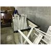 Image 2 : LARGE LOT OF LIGHT DUTY RACKING, BIN AND CART NOT INCLUDED