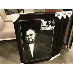 FRAMED "THE GODFATHER" PROMOTIONAL POSTER