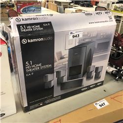 KAMARON AUDIO 5.1 HIGH DEF HOME THEATER SYSTEM