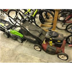 RED CRAFTSMAN GAS LAWN MOWER