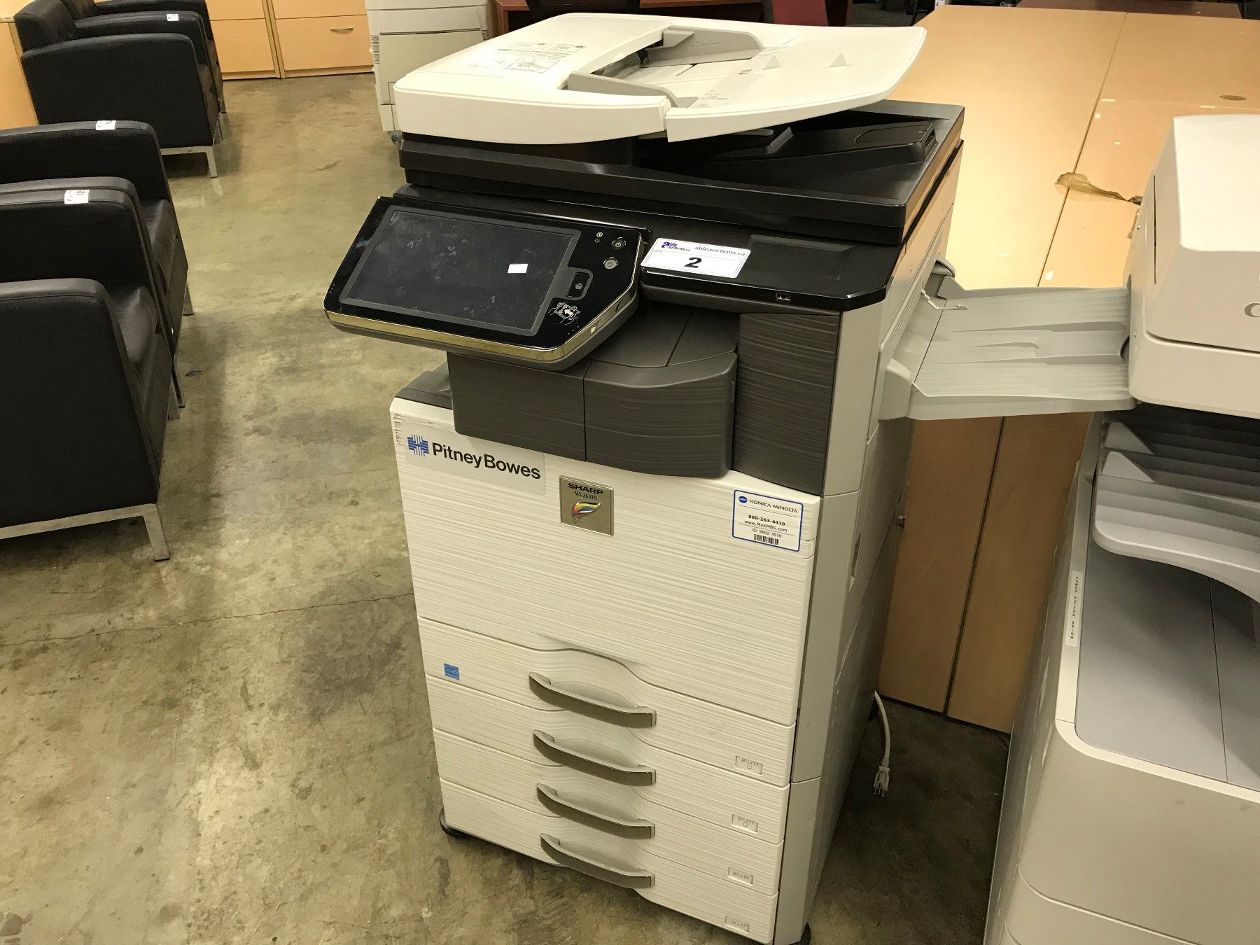 SHARP MX-2610N DIGITAL MULTIFUNCTION COPIER