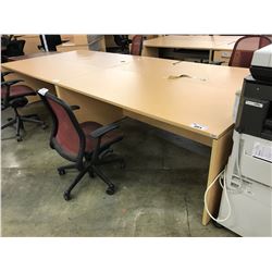 MAPLE 6' DESK SHELL