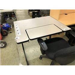 GREY 36  COMPUTER TABLE