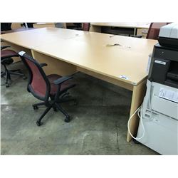 MAPLE 6' DESK SHELL