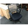 Image 2 : BLACK MESH BACK ADJUSTABLE ARM TASK CHAIR