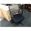 Image 2 : BLACK MESH BACK ADJUSTABLE ARM TASK CHAIR