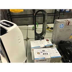 DYSON HOT/COLD FAN AND MOEN BATHROOM FAUCET/SHOWER HEAD SETS