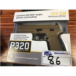 SIG P320 .177 CAL BB GUN