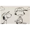 Image 3 : CHARLES SCHULZ  American 1922-2000 Ink on Paper
