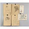 Unknown Artist 6 pcs (2 Ink, 4 Graphite On paper)