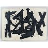 Image 2 : FRANZ KLINE US 1910-1962 Oil on Board Abstract