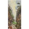 E. CANO Oil on Board Framed Nature Landscape