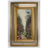 Image 2 : E. CANO Oil on Board Framed Nature Landscape