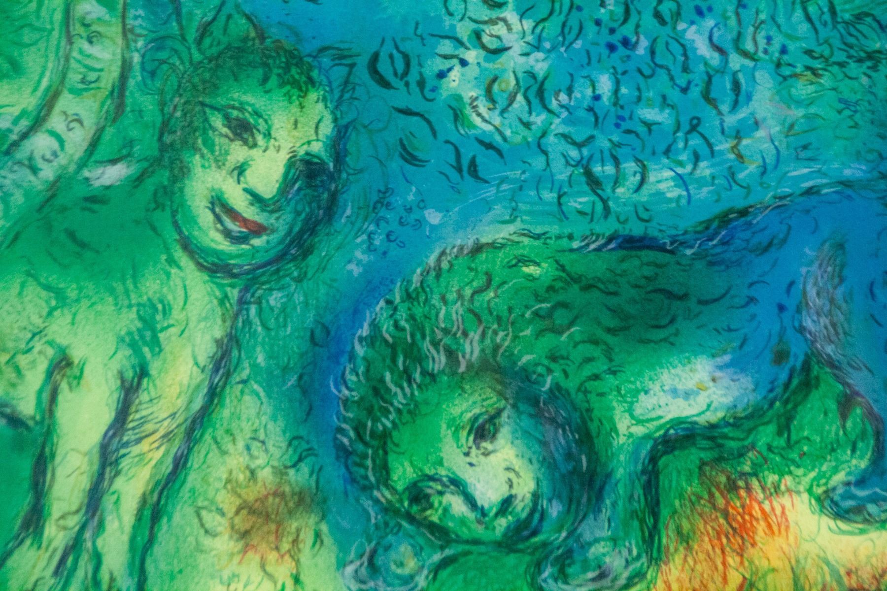 marc chagall lithograph the magic flute
