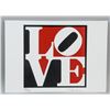 Image 2 : ROBERT INDIANA US 1928-2018 Love Print on Paper