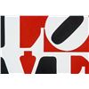 Image 3 : ROBERT INDIANA US 1928-2018 Love Print on Paper