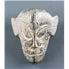 Image 1 : Hongshan Style Hardstone Carved Face Pendant