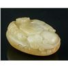 Image 2 : Chinese Hardstone Carved Lotus w/Russet Skin