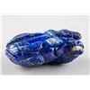 Image 5 : Chinese Lapis Carved Water Buffalo Toggle
