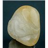 Image 2 : Fine Chinese White Hardstone Pebble Carved Fish