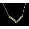 1.20ct Rare Alexandrite Round Cut Diamond Necklace