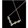 Image 3 : 1.20ct Rare Alexandrite Round Cut Diamond Necklace