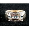 0.60ct Aquamarine & Diamond Ring CRV $2555