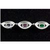 Image 3 : 4.50ct Ruby, Sapphire & Emerald Bracelet CRV $890