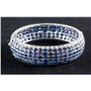 130ct Sapphire Bangle Bracelet CRV $5840