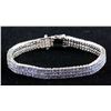 9.36ct Light Violet Sapphire Bracelet CRV $2300