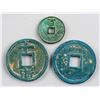 Image 2 : 3 Assorted Chinese Yuan and Ming Dynasty Coins