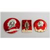 Image 1 : 3 Assorted Chinese Chairman Mao Zedong Medals