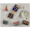 Image 3 : 9 Assorted Worldwide Enamel Pins