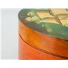 Image 3 : Vintage European Wood Hat Box Painted with Ship