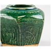 Image 6 : Pair of Chinese Green Glazed Potter Hexagon Jar