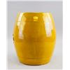 Image 2 : Chinese Yellow Glazed Porcelain Drum Stool