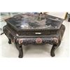 Image 9 : Japanese Black Lacquer Wood Hexagon Table