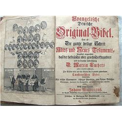 Martin Luther, Evangelische Deutsche Original-Bibel, 1741