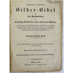 Allgemeine, wohlfeile Bilder Bibel für die Katholiken, 1844, illus.