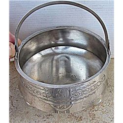 Russian Art Nouveau Silver 84 Sugar Bowl, Signed, 176gr.