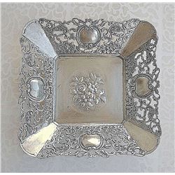 Silver 800 “Ezada” Sweet Basket, 232gr., Israel, 1950s