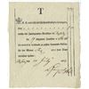 Image 2 : Austria, 2 Receipts of Families Tax, Jewish Community, 1814