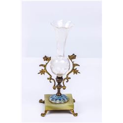 An antique French vase for a single flower