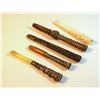 Image 1 : Collection of 5 old cigarette holders, 4 of them are Bezalel works