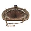 Image 3 : Judith Leiber Silver Metal Shell Evening Bag Clutch