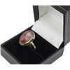 Image 7 : 14K Yellow Gold Agate Stone Ring