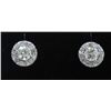 Image 1 : 1.49ct Diamond Approx 18K White Gold earring
