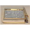 Image 5 : Judith Leiber Vintage Gold and Swarovski Crystal Mini Notepad