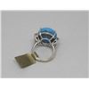 Image 3 : Turquoise Diamond 18k White Gold ring